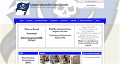 Desktop Screenshot of leggettisd.net
